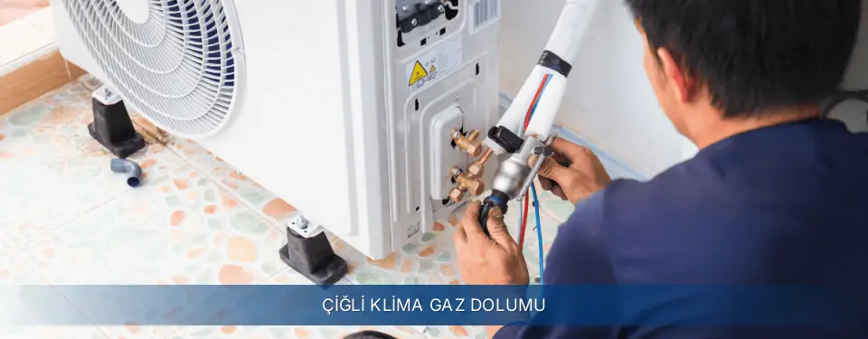 Çiğli İlçemi Electrolux Klima Gaz Dolumu